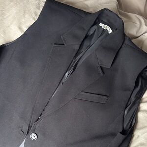 Max Studio Sleeveless Blazer Vest